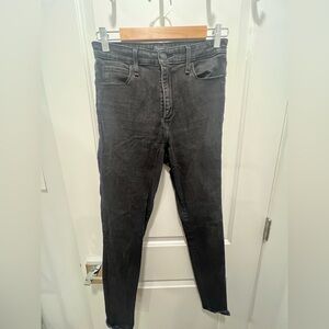 Abercrombie & Fitch Charcoal Denim Jeans